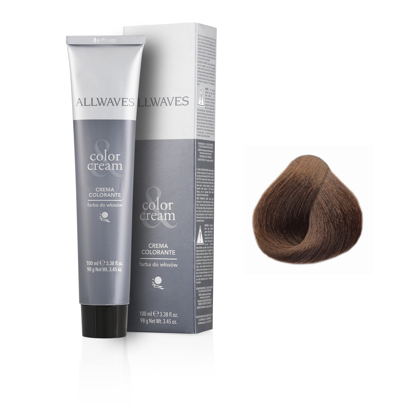 Allwaves Tinta 5.06 castano chiaro caldo 100ml