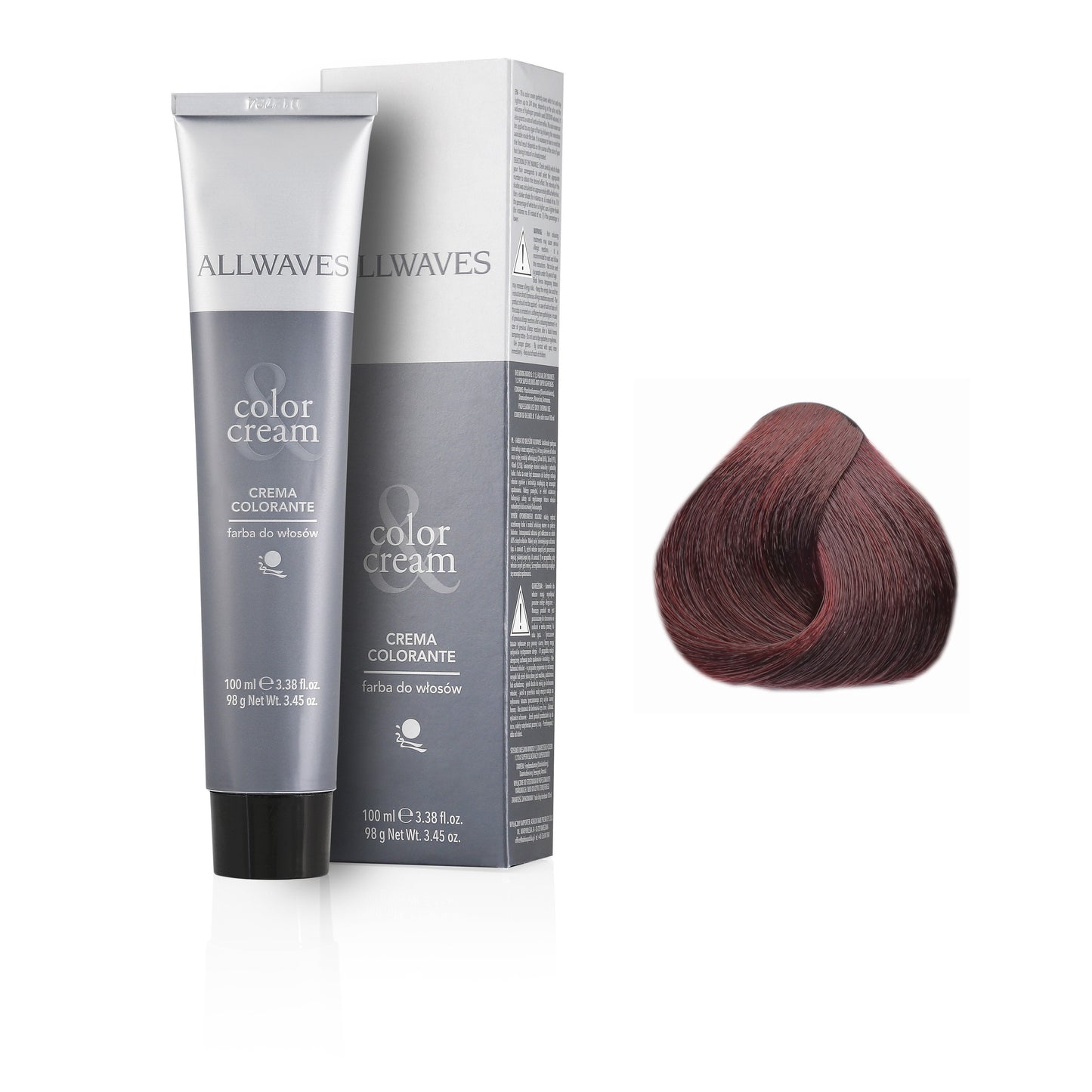Allwaves Tinta 5.5 castano chiaro mogano 100ml