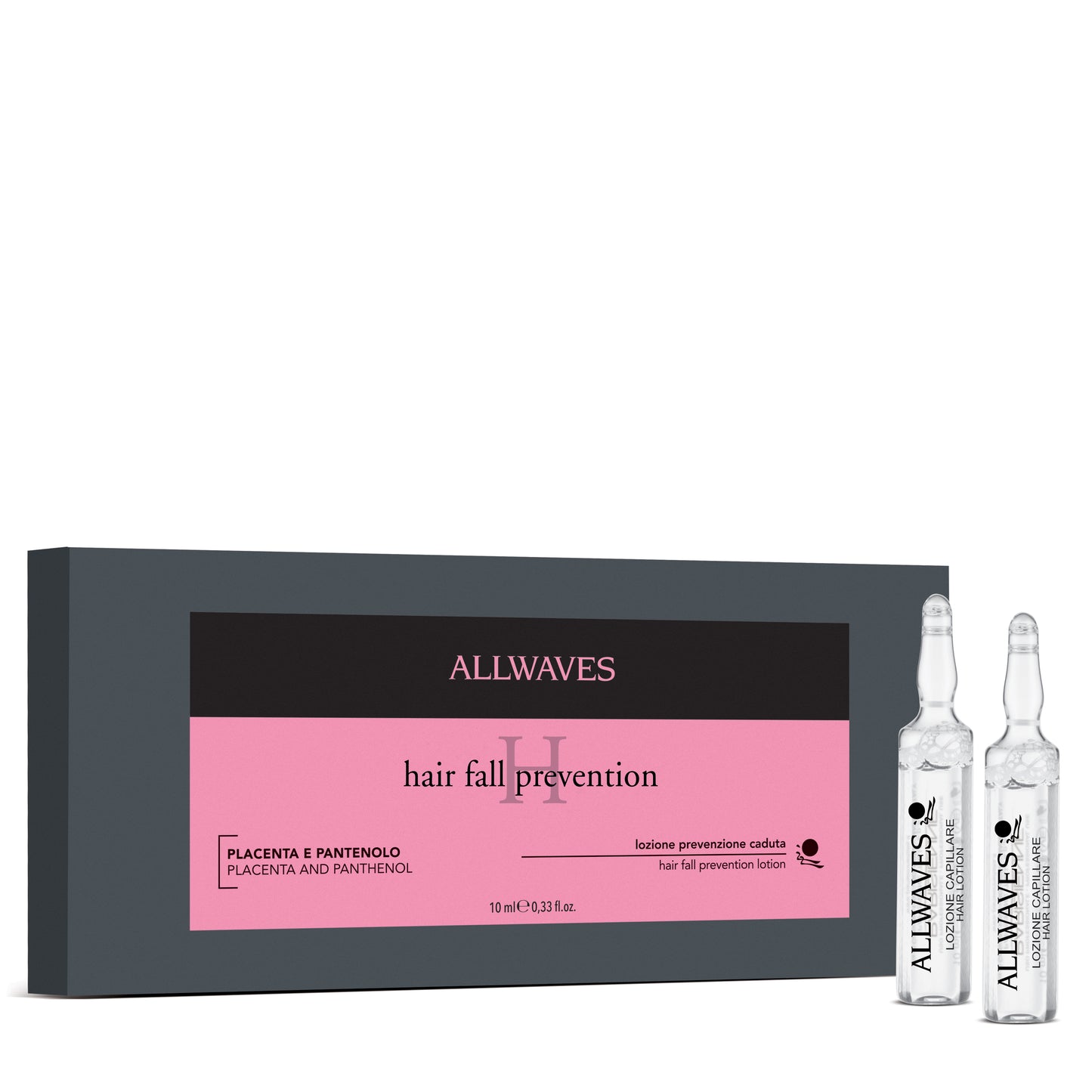 Allwaves Fiale prevenzione caduta 12 fiale da 10ml