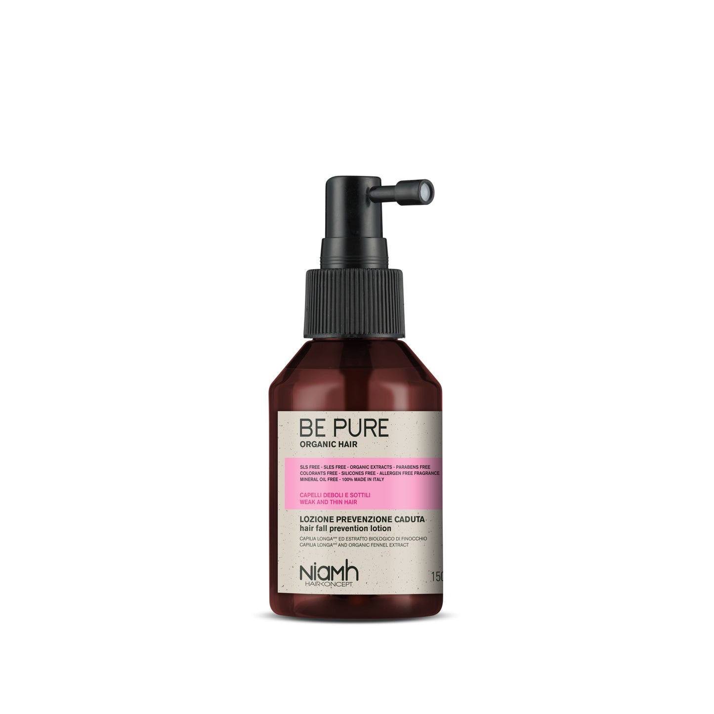 Niamh Be Pure Lozione prevenzione caduta 150ml
