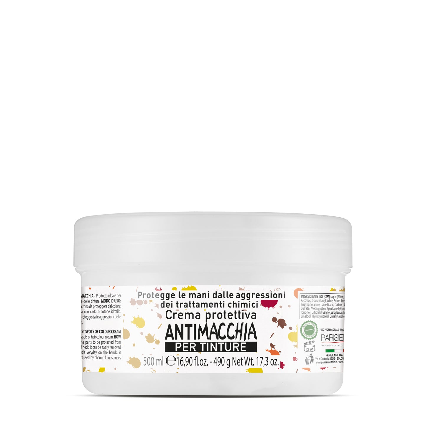 Parisienne Professional Crema antimacchia per tinture 500ml