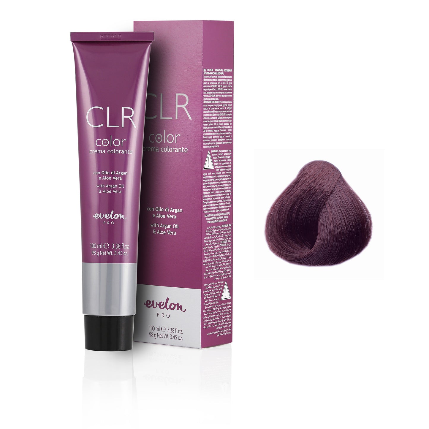 CLR Evelon Pro Tinta 6.22 biondo scuro viola intenso 100ml
