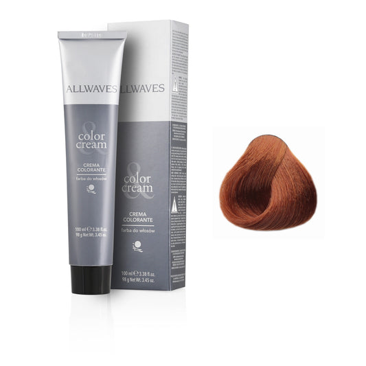 Allwaves Tinta 7.4 biondo medio rame 100ml
