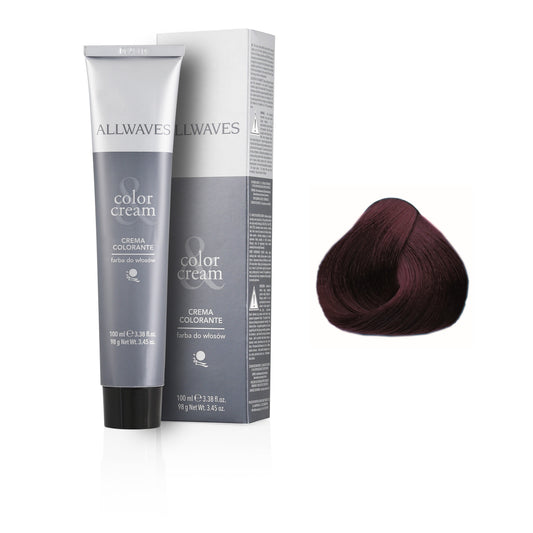 Allwaves Tinta 5.2 castano chiaro viola 100ml
