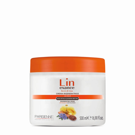 Linexance Crema rigeneratrice con olio di semi di lino e proteine del riso 500ml
