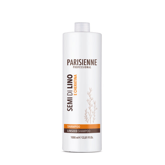 Parisienne Professional Shampoo semi di lino e cheratina 1000ml