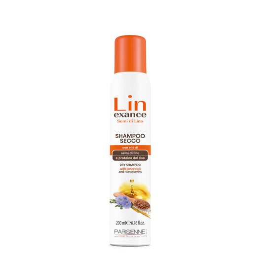 Linexance Shampoo secco con olio di semi di lino 200ml