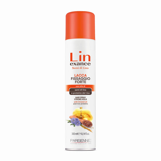 Linexance Lacca fissaggio forte con olio di semi di lino 300ml