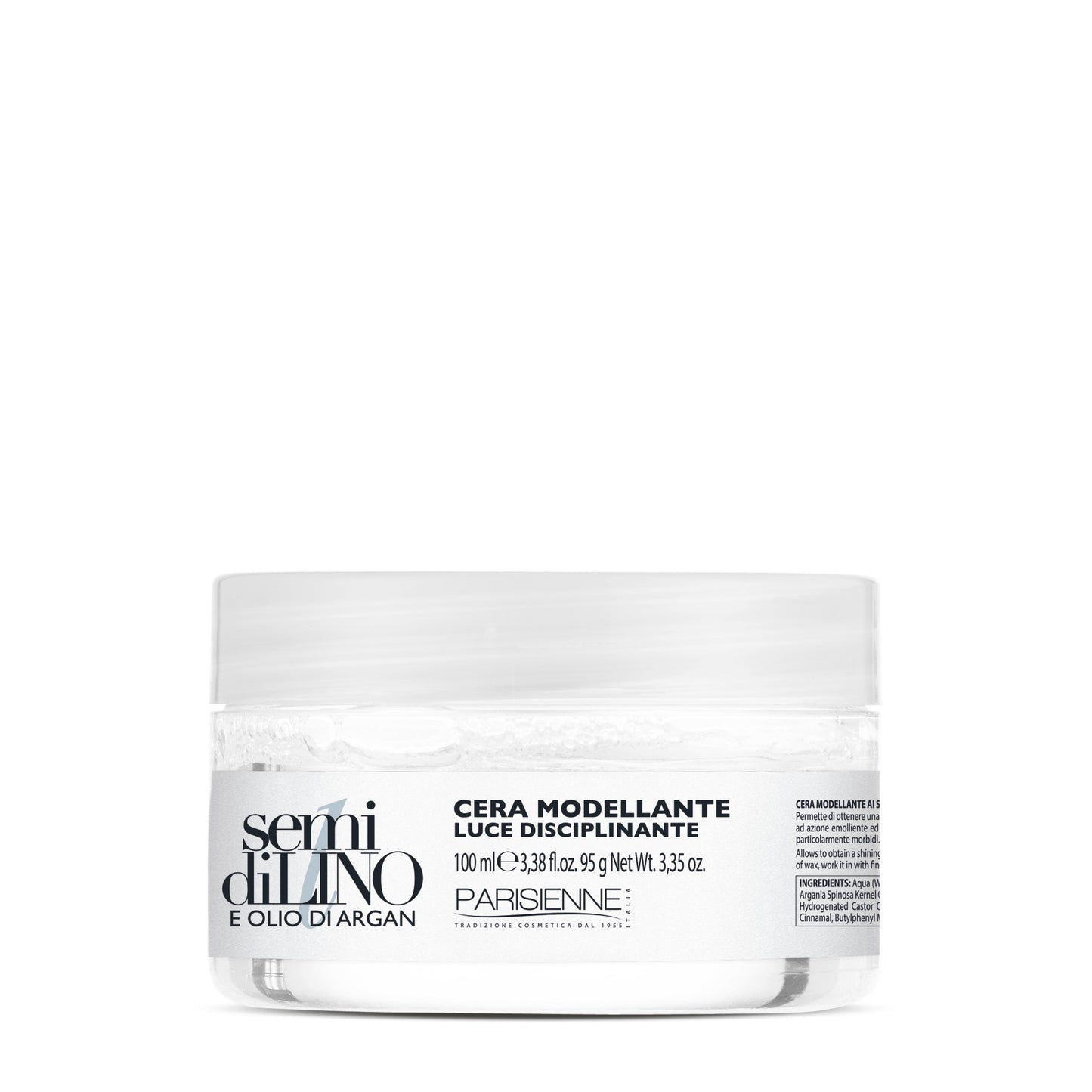Parisienne Cera semi di lino e olio d'argan 100ml